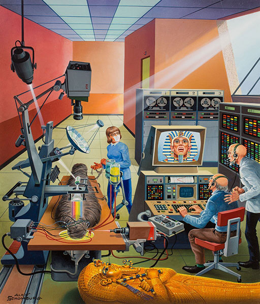 artist Alejandro Schomburg y Rosa, aka Alex Schomburg